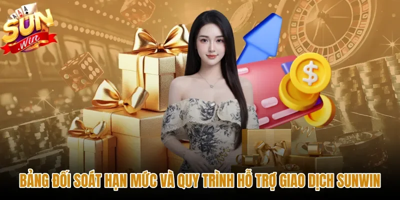 Nạp tiền Sunwin cùng bảng hạn mức và đối soát giao dịch
